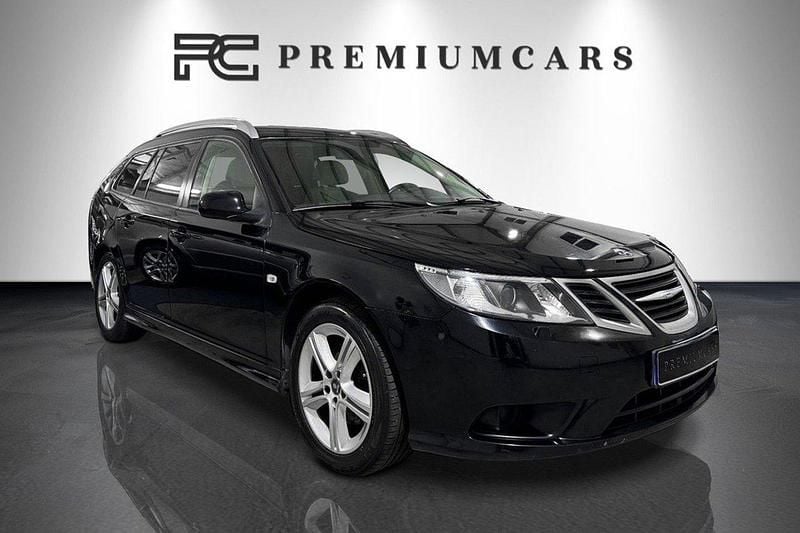Svart Begagnad 2011 Saab 9-3 Linear Kombi | 84 800 kr - Bild 1/4