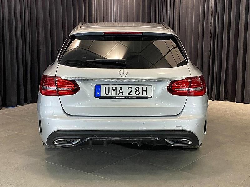 Begagnad Mercedes C200 AMG 160 HK (117 kW) 2019 Silver Kombi