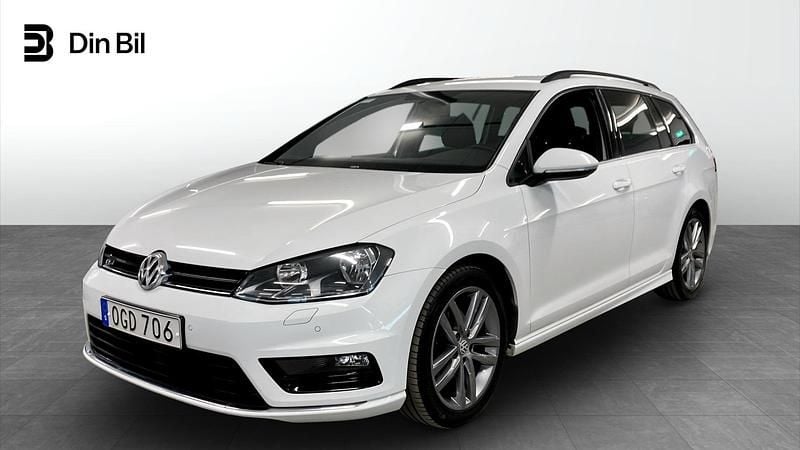 Begagnad VW Golf VII 150 HK (110 kW) 2016 Vit Kombi
