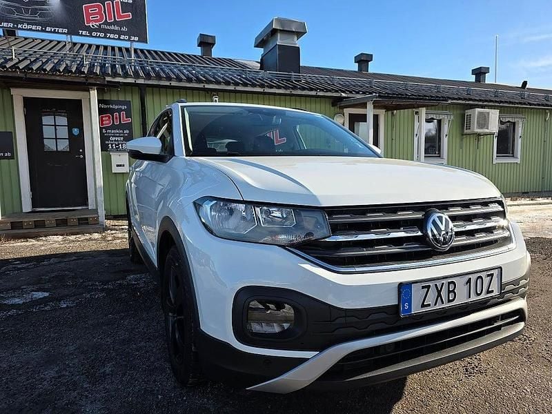Begagnad VW T-Cross 95 HK (69 kW) 2019 Vit SUV