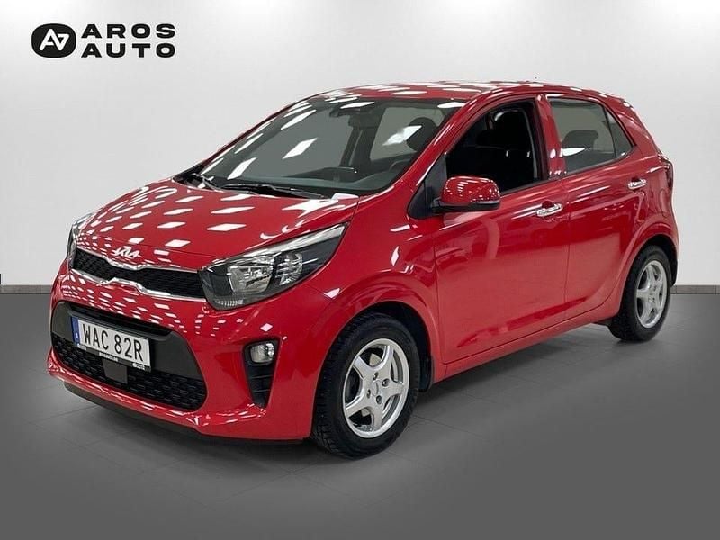 Röd Begagnad 2022 Kia Picanto Advance Halvkombi | 129 900 kr (Marknadspris) - Bild 1/4
