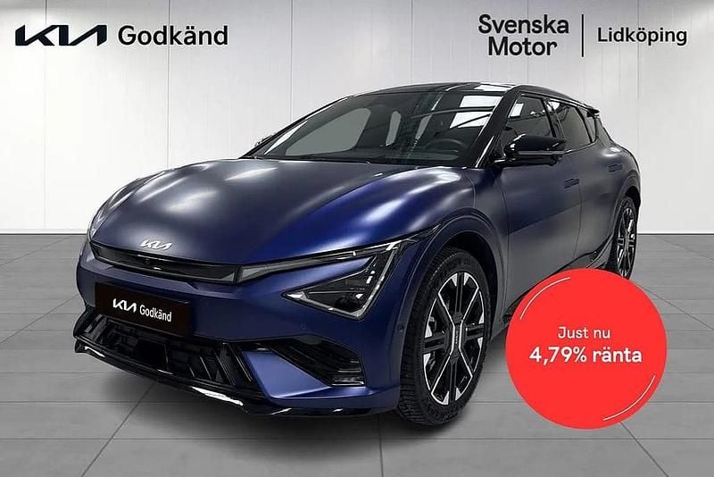 Blå Begagnad 2025 Kia EV6 GT-Line SUV | 579 500 kr (Marknadspris) - Bild 1/4