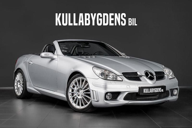 Silver Begagnad 2004 Mercedes SLK55 AMG AMG Cab | 379 000 kr - Bild 1/4