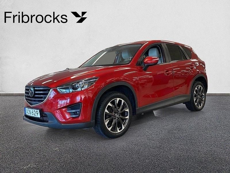 Röd Begagnad 2016 Mazda CX-5 SUV | 219 800 kr (Marknadspris) - Bild 1/4