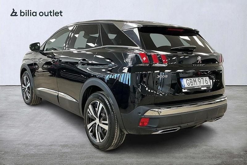 Begagnad Peugeot 3008 GT-line 181 HK (133 kW) 2019 Svart SUV