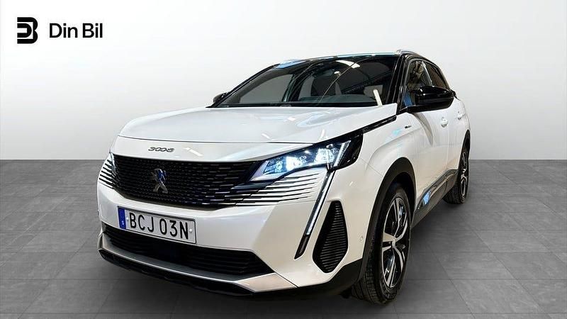 Vit Begagnad 2021 Peugeot 3008 GTi SUV | 279 900 kr (Lite dyr) - Bild 1/4