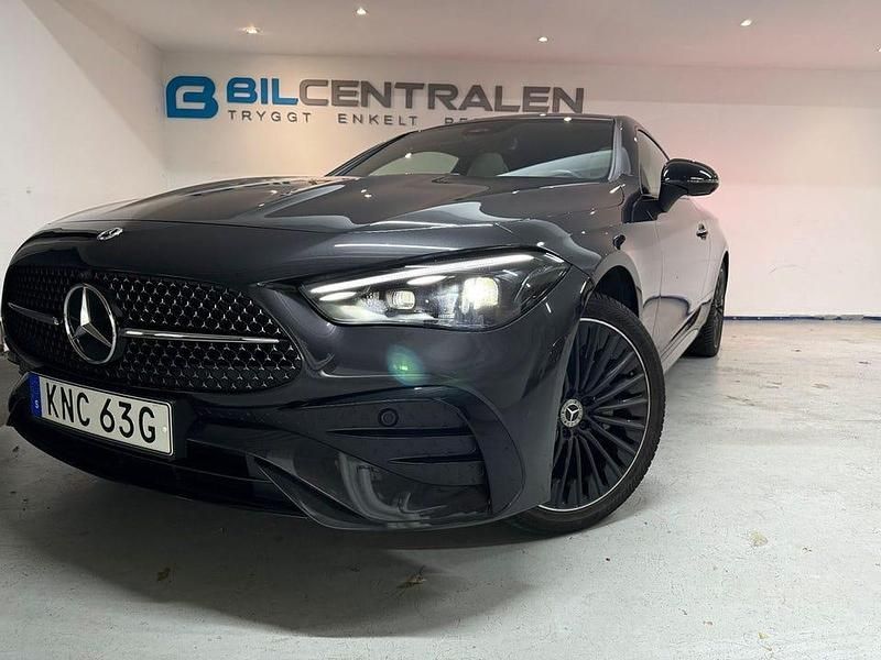 Begagnad Mercedes CLE300 AMG line 313 HK (230 kW) 2024 Grå Sportkupé