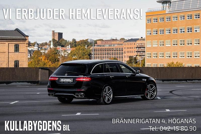 Begagnad Mercedes E220 AMG 194 HK (142 kW) 2021 Röd Kombi