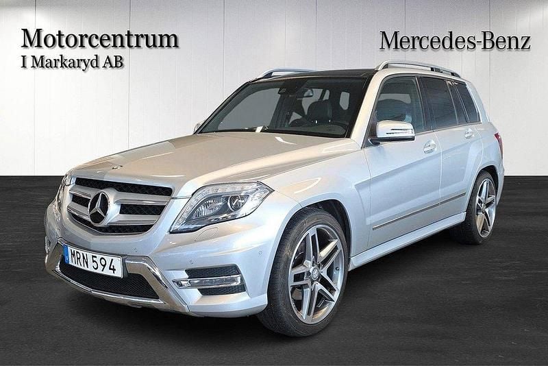 Silver Begagnad 2015 Mercedes GLK220 AMG SUV | 249 000 kr (Lite dyr) - Bild 1/4