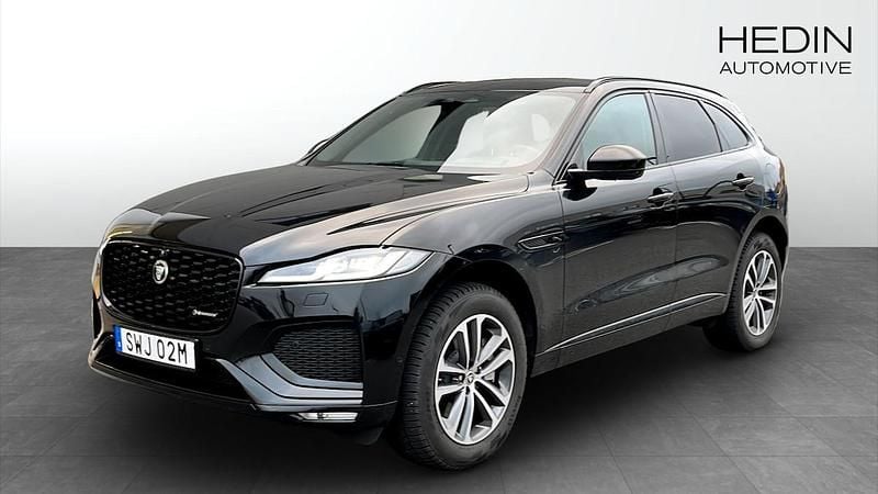 Svart Begagnad 2024 Jaguar F-Pace R-Dynamic SUV | 699 000 kr - Bild 1/4