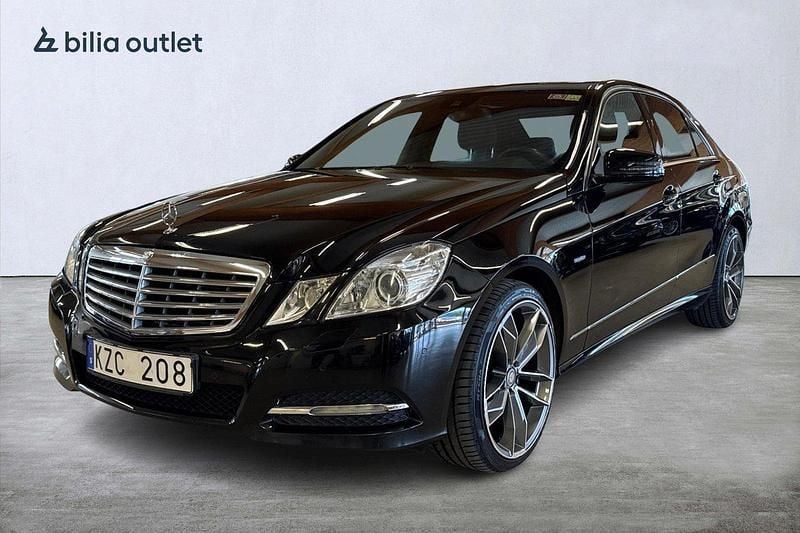 Svart Begagnad 2010 Mercedes E350 Sedan | 129 900 kr (Bra pris) - Bild 1/3