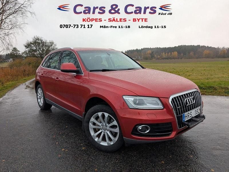 Röd Begagnad 2013 Audi Q5 Design SUV | 134 900 kr (Bra pris) - Bild 1/4