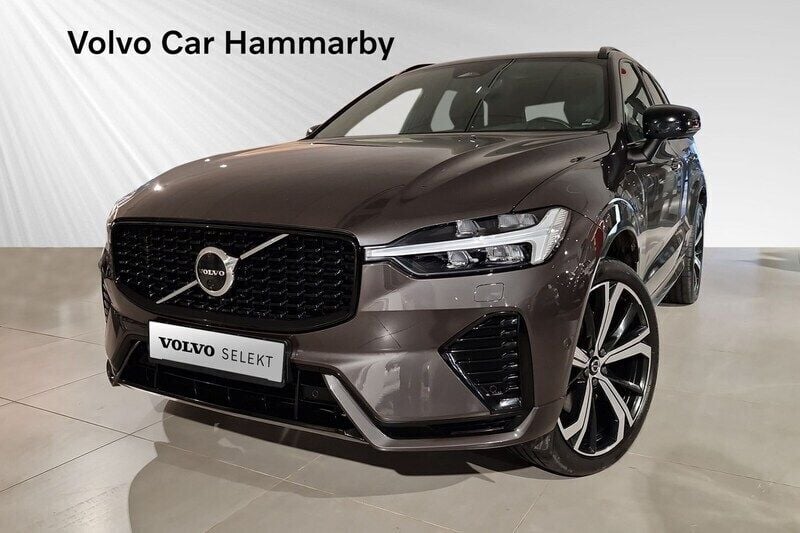 Grå Begagnad 2022 Volvo XC60 R-Design SUV | 489 000 kr (Marknadspris) - Bild 1/3