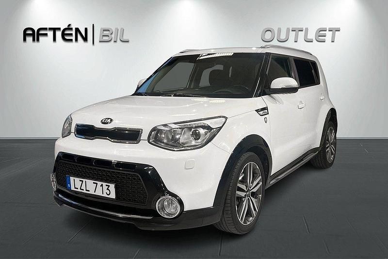 Vit (clear white) Begagnad 2015 Kia Soul SUV | 99 800 kr (Marknadspris) - Bild 1/3