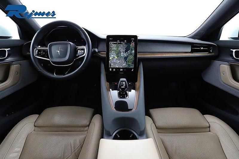 Begagnad Polestar 2 Performance 350 kW (476 HK) 2020 Vit Halvkombi