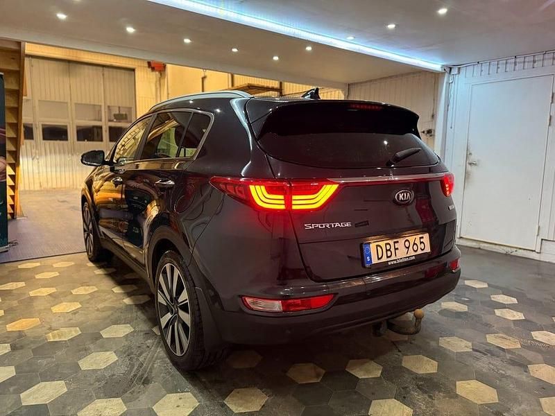 Begagnad Kia Sportage Advance 141 HK (103 kW) 2016 Svart SUV