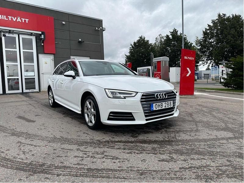 Vit Begagnad 2017 Audi A4 Proline Kombi | 154 000 kr (Marknadspris) - Bild 1/4