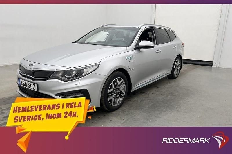 Grå Begagnad 2019 Kia Optima Advance Kombi | 198 900 kr (Marknadspris) - Bild 1/3