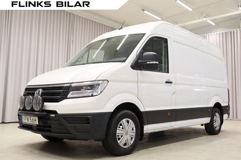 Vit Begagnad 2021 VW Crafter Van | 239 900 kr - Bild 1/4
