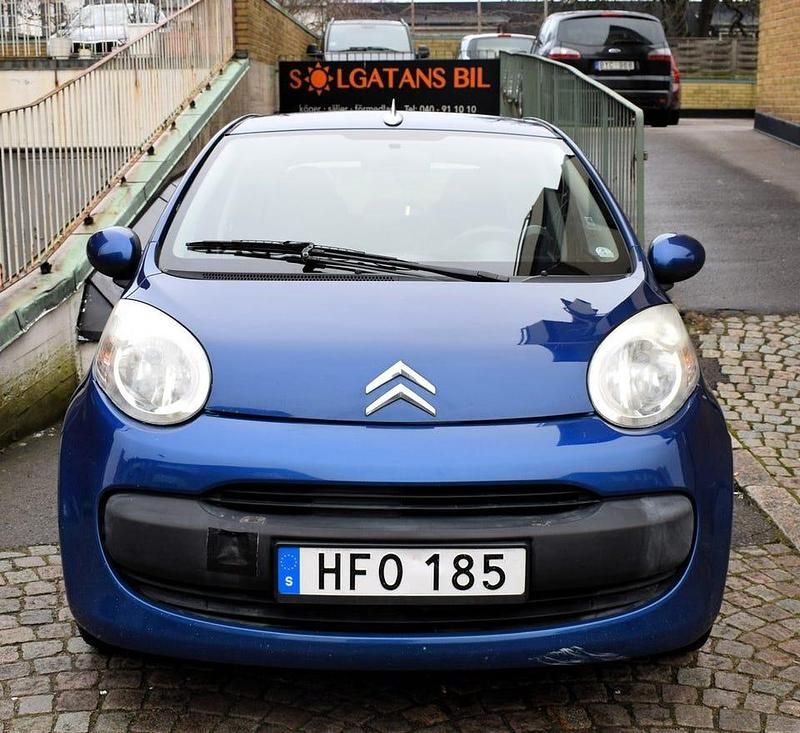 Blå Begagnad 2008 Citroën C1 Halvkombi | 17 500 kr (Marknadspris) - Bild 1/4