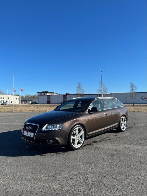 Brun Begagnad 2010 Audi A6 S-Line Kombi | 50 000 kr (Marknadspris) - Bild 1/4