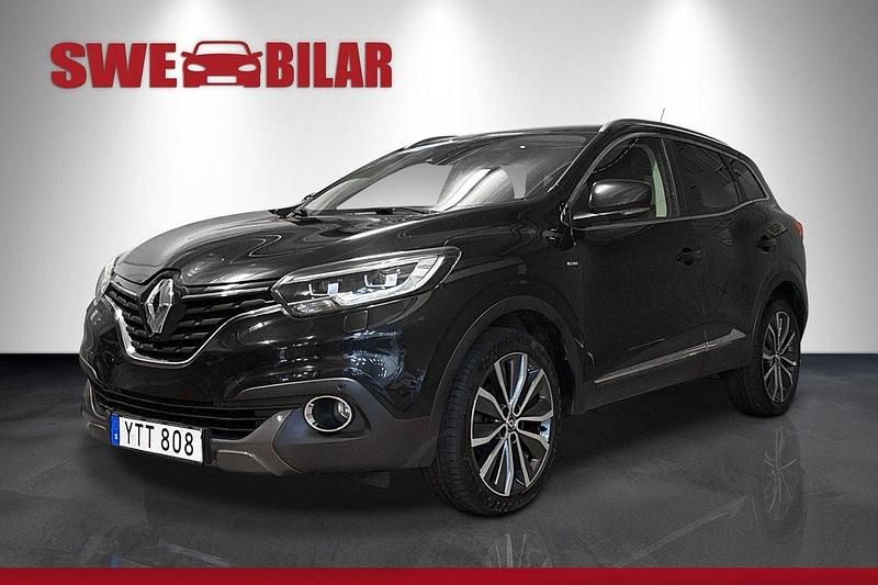 Svart Begagnad 2017 Renault Kadjar Bose Edition SUV | 144 900 kr (Marknadspris) - Bild 1/4