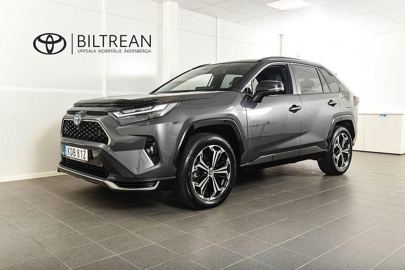 Grå Begagnad 2024 Toyota RAV4 Hybrid Premium SUV | 569 800 kr (Dyr) - Bild 1/4