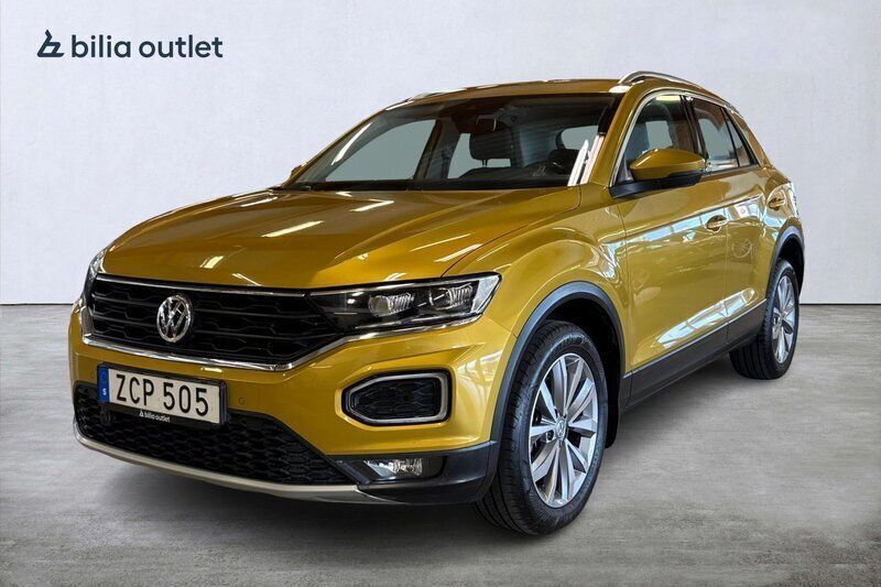 Gul Begagnad 2017 VW T-Roc SUV | 149 900 kr (Marknadspris) - Bild 1/3