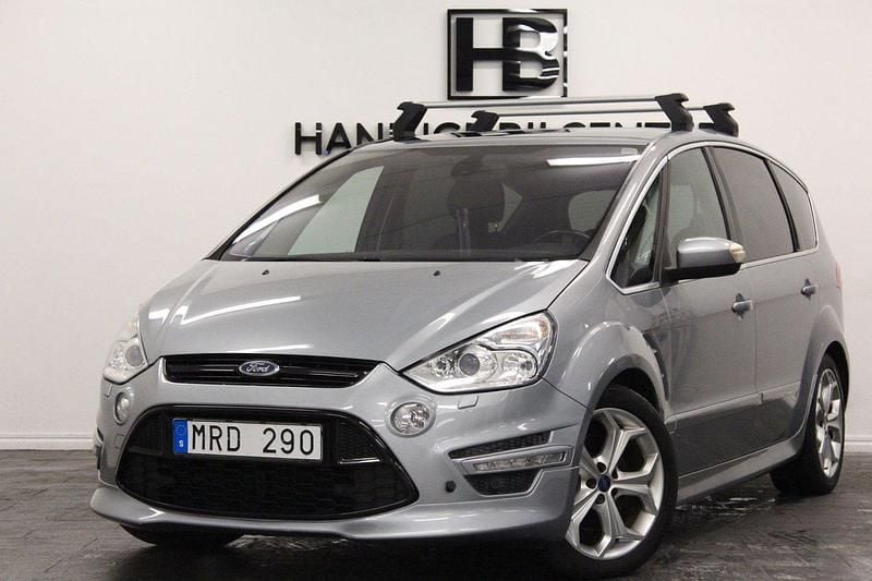 Grå Begagnad 2011 Ford S-MAX Business Edition Minibuss | 119 900 kr - Bild 1/4