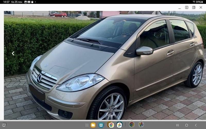 Guld met Begagnad 2005 Mercedes A180 Halvkombi | 18 500 kr - Bild 1/1