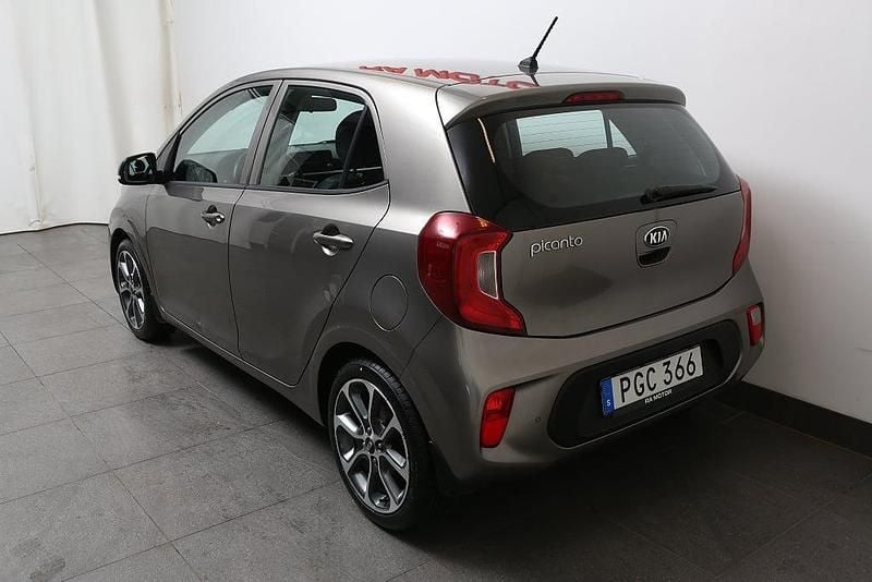 Begagnad Kia Picanto Launch Edition 67 HK (49 kW) 2017 Grå Halvkombi