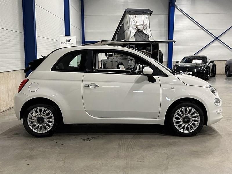 Begagnad Fiat 500C Lounge 71 HK (52 kW) 2020 Vit Cab