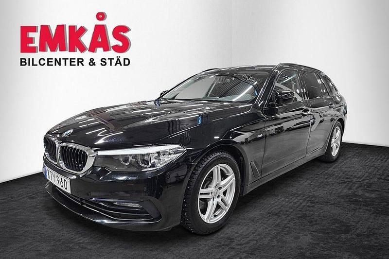 Begagnad BMW 520 Sport Line 190 HK (139 kW) 2018 Svart Kombi