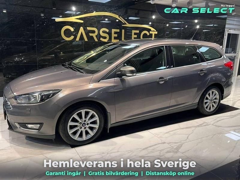 Begagnad Ford Focus 102 HK (75 kW) 2015 Brun Kombi