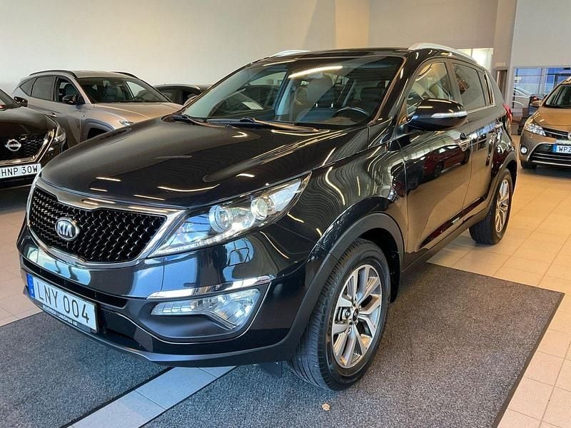 Svart Begagnad 2014 Kia Sportage SUV | 129 900 kr (Marknadspris) - Bild 1/4