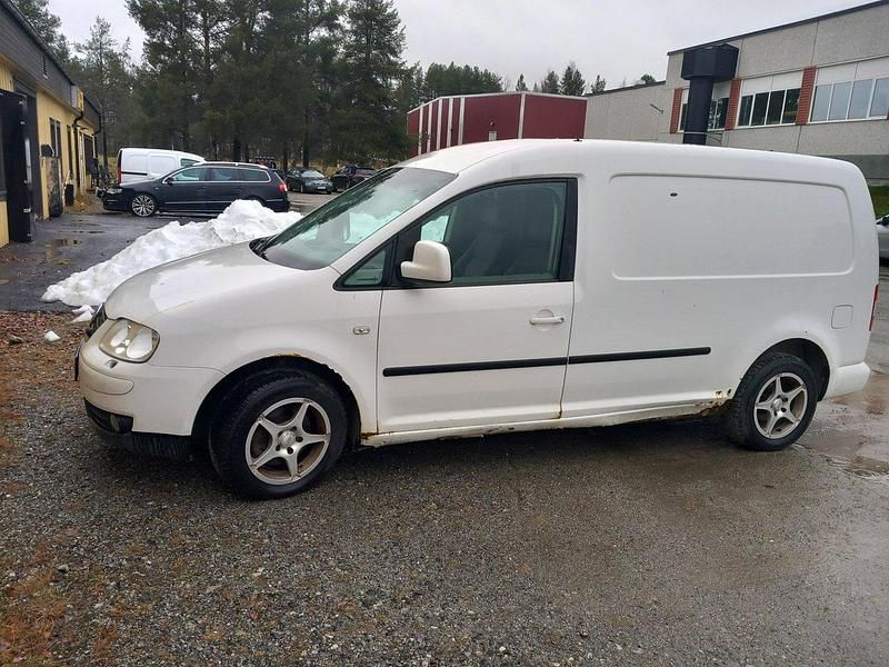 Vit Begagnad 2008 VW Caddy Maxi Minibuss | 11 000 kr - Bild 1/4