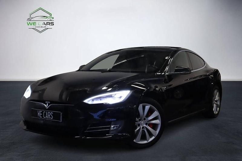 Begagnad Tesla Model S 560 kW (762 HK) 2016 Svart Halvkombi