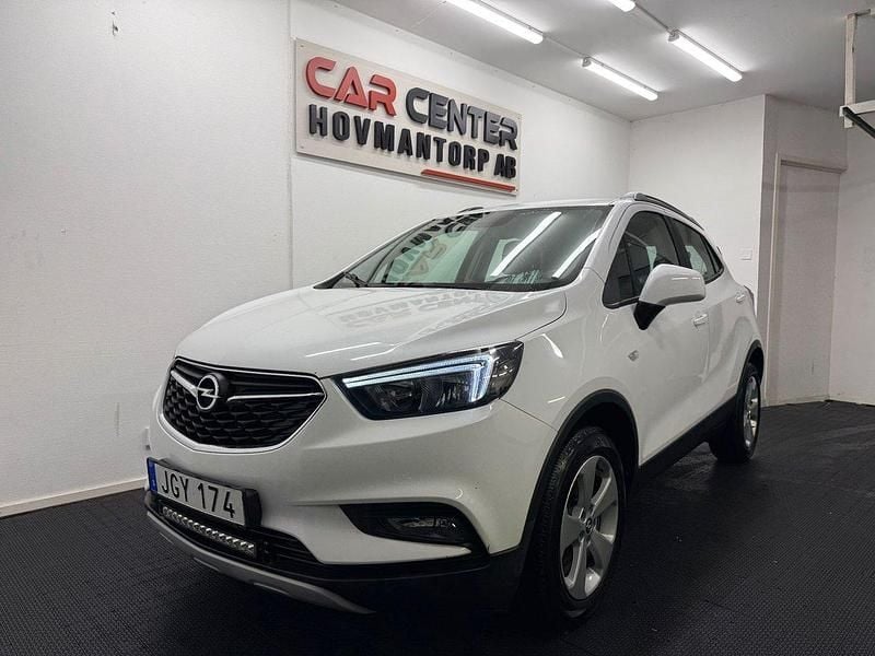 Vit Begagnad 2018 Opel Mokka X Enjoy SUV | 89 900 kr (Bra pris) - Bild 1/4