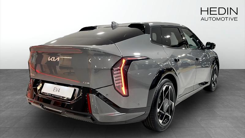 Ny Kia EV4 GT-Line 150 kW (204 HK) 2025 Grå Sedan