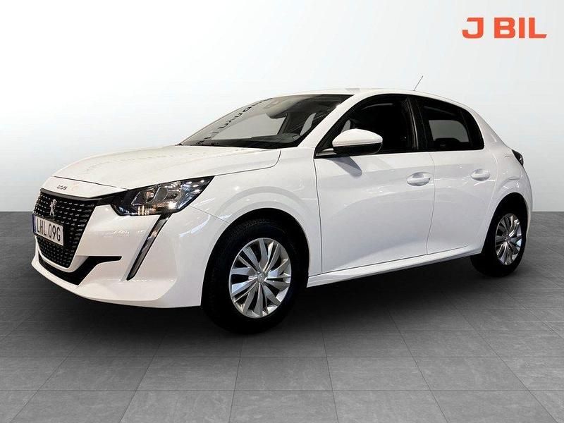 Vit Begagnad 2021 Peugeot 208 Active Halvkombi | 139 900 kr (Marknadspris) - Bild 1/4