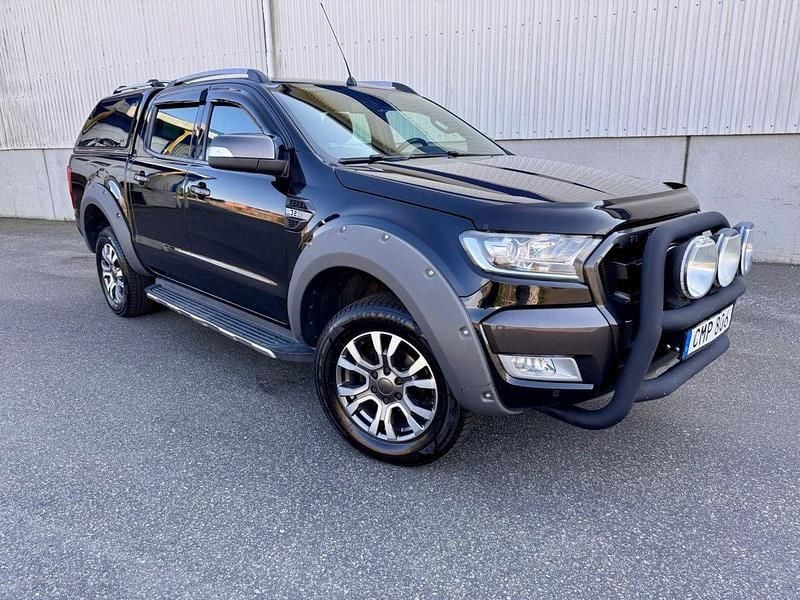 Svart Begagnad 2016 Ford Ranger Pickup | 239 900 kr (Lite dyr) - Bild 1/4
