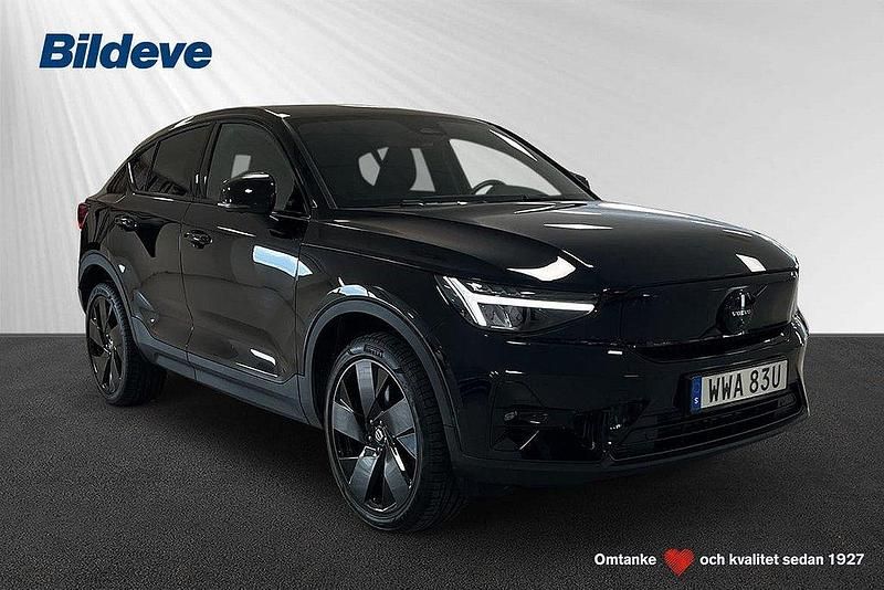 Svart Begagnad 2024 Volvo EC40 Ultra SUV | 494 900 kr - Bild 1/4