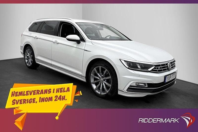 Vit Begagnad 2018 VW Passat | 209 900 kr (Lite dyr) - Bild 1/3