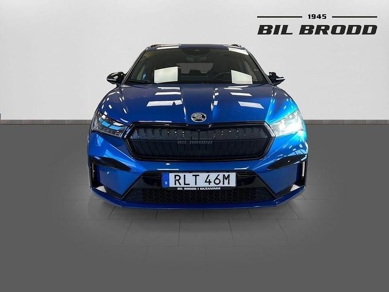 Begagnad Skoda Enyaq iV SportLine 197 kW (268 HK) 2022 Blå SUV