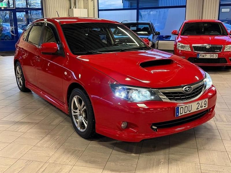 Röd Begagnad 2009 Subaru Impreza Active Kombi | 59 900 kr (Marknadspris) - Bild 1/4