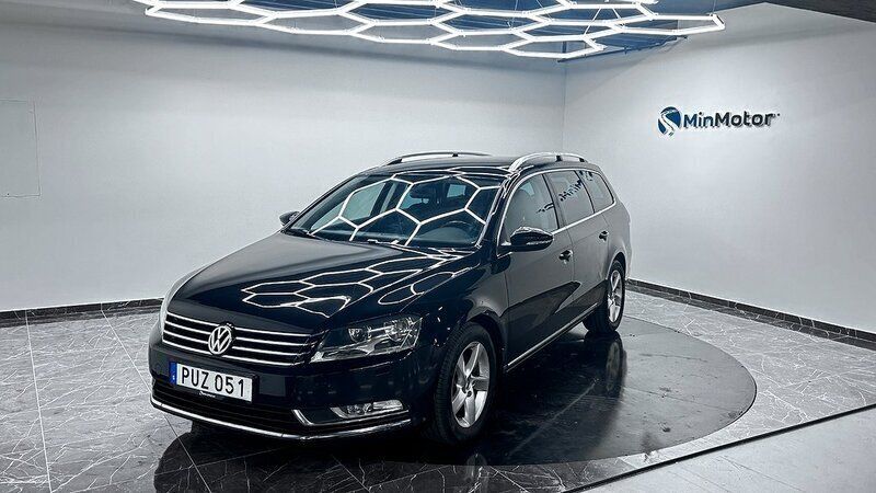 Svart Begagnad 2014 VW Passat Kombi | 99 000 kr (Lite dyr) - Bild 1/4
