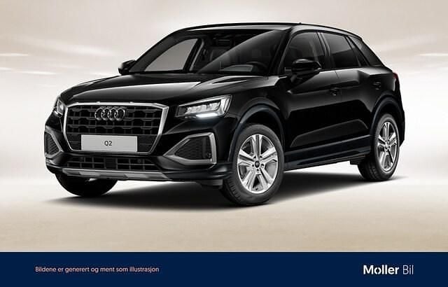 Brilliantsvart Begagnad 2025 Audi Q2 Advanced Plus SUV | 299 000 kr (Marknadspris) - Bild 1/4