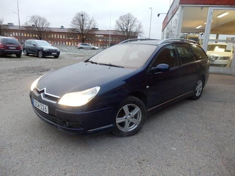 Blå Begagnad 2008 Citroën C5 Kombi | 29 000 kr (Marknadspris) - Bild 1/4