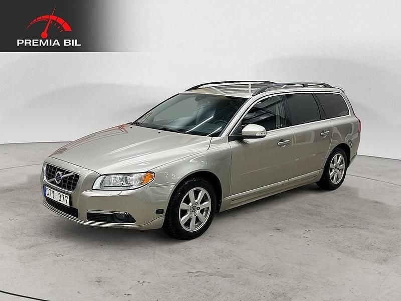 Ljusbrun Begagnad 2009 Volvo V70 Momentum Kombi | 84 900 kr (Marknadspris) - Bild 1/4
