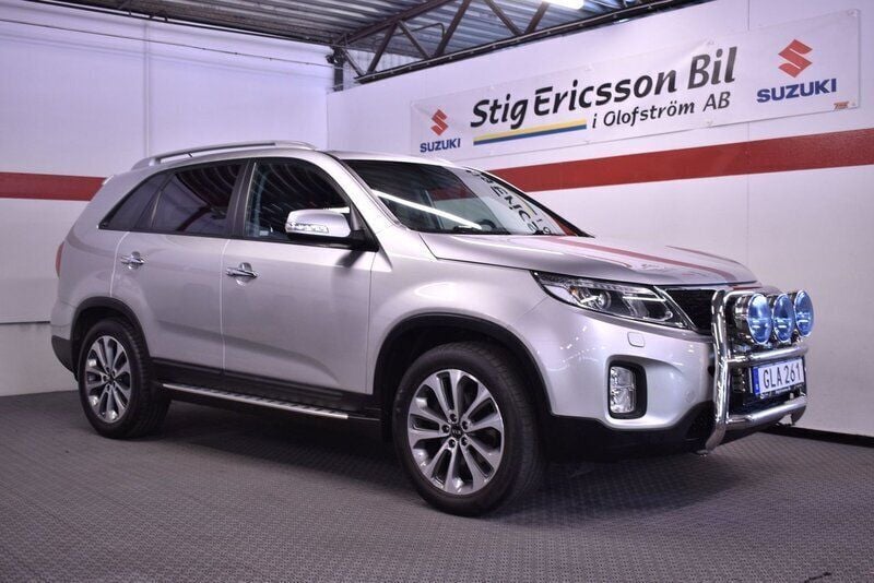 Grå Begagnad 2014 Kia Sorento SUV | 168 500 kr (Superpris) - Bild 1/4